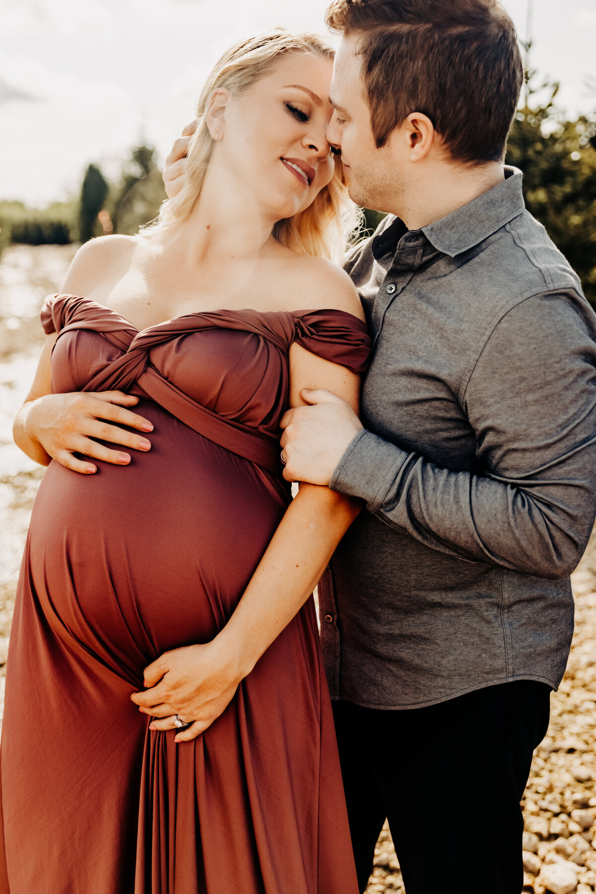 Kelsey and Ryan Maternity Photography in Rochester, MN