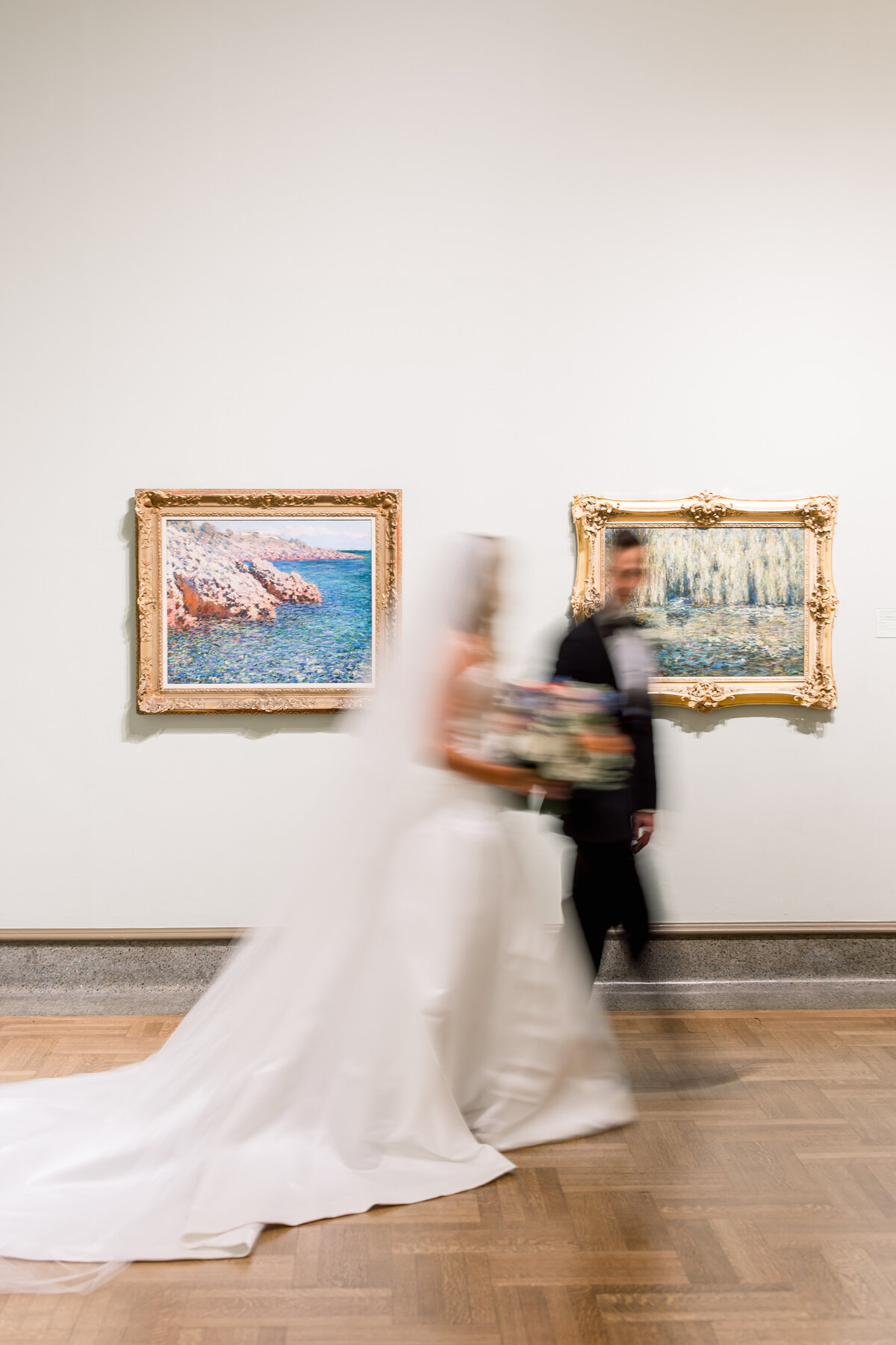Luxury wedding at Columbus Museum of Art in Columbus Ohio
