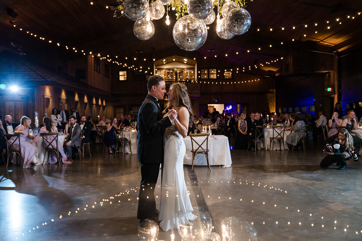 first dance bride groom Spruce Mountain Ranch