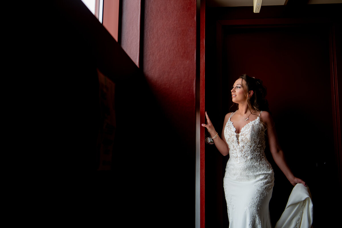 Bride Groom Wedding photography bear creek