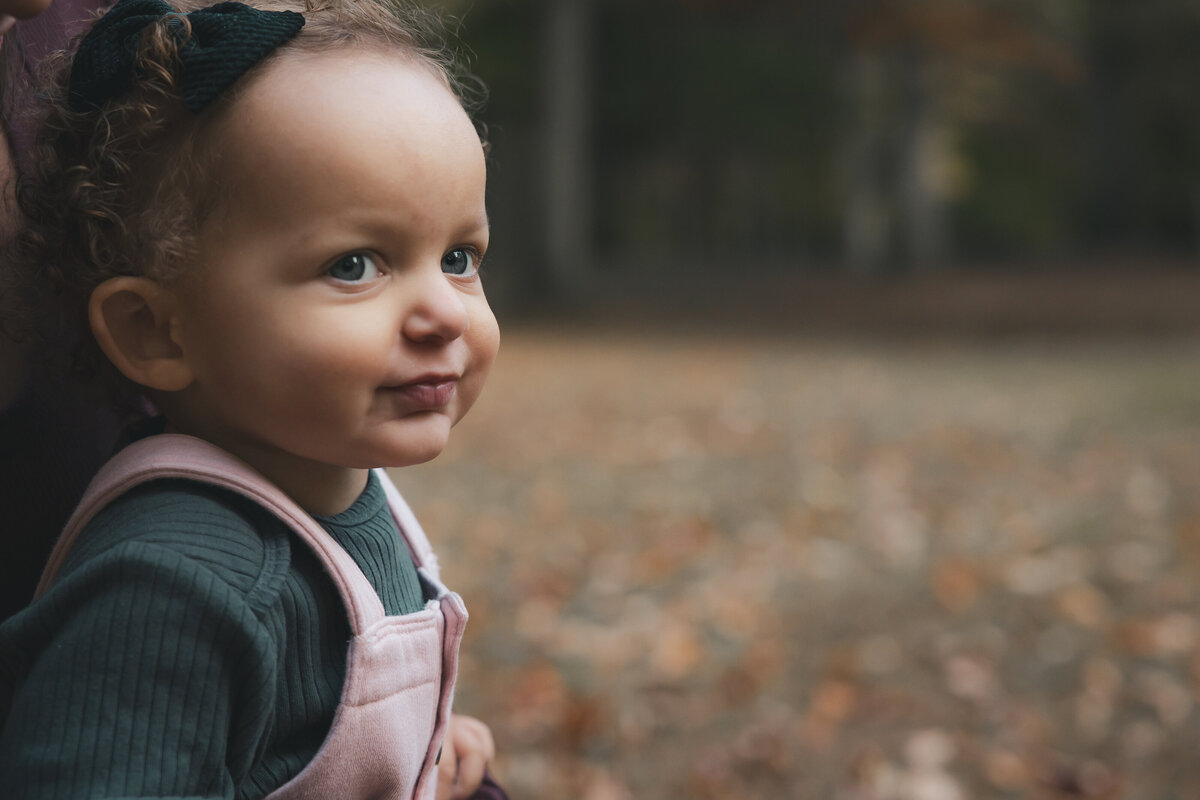photo of a beautiful baby taken at Richfield Park in Davison, MI 