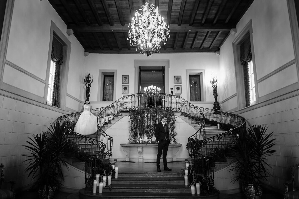 Oheka castle wedding photo by Sean Gallery