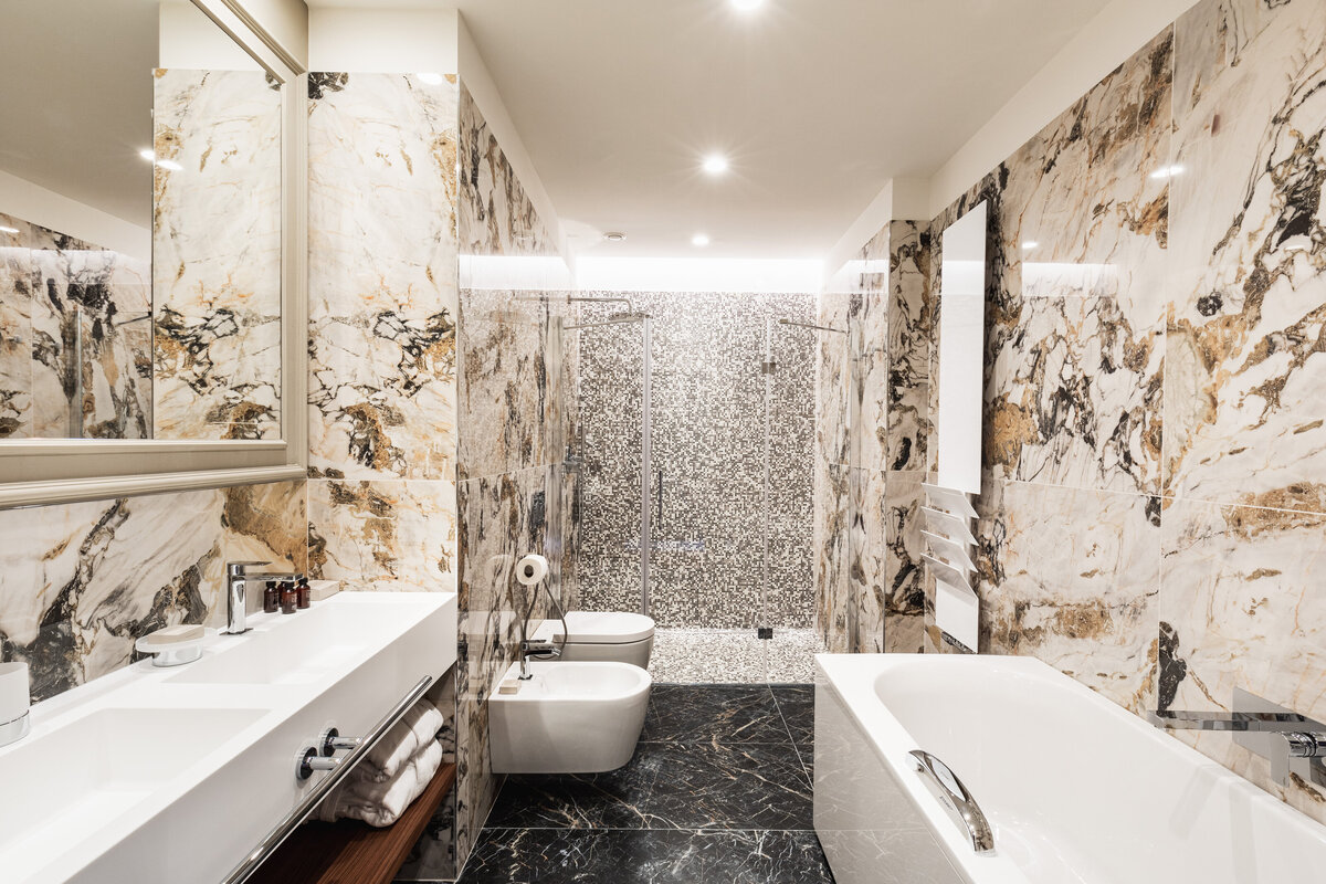 Waterstone - Palazzo di Varignana- Near Bologna - Luxury Boutique Hotel - Executive Suite Bathroom 1