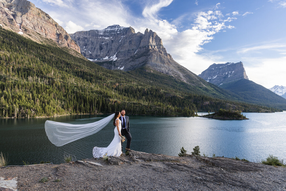 Jake+Jessie Glacier National Park Elopement Montana-42
