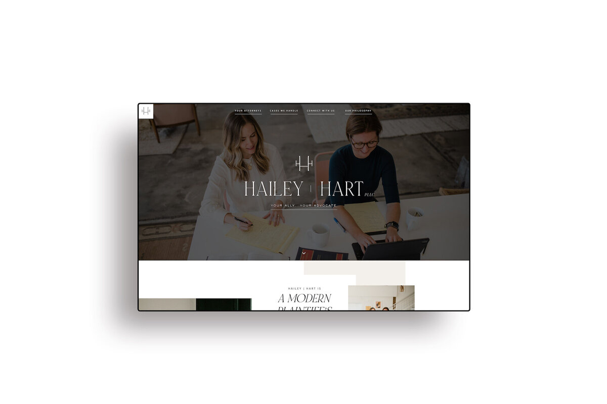 Best Brand Branding Web Website Design Designs Designer Designers for Creative Creatives Business Businesses Showit With Grace and Gold - Hailey Hart Law Firm - 12