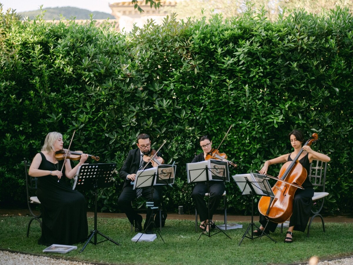 Tuscany String Quartet Wedding