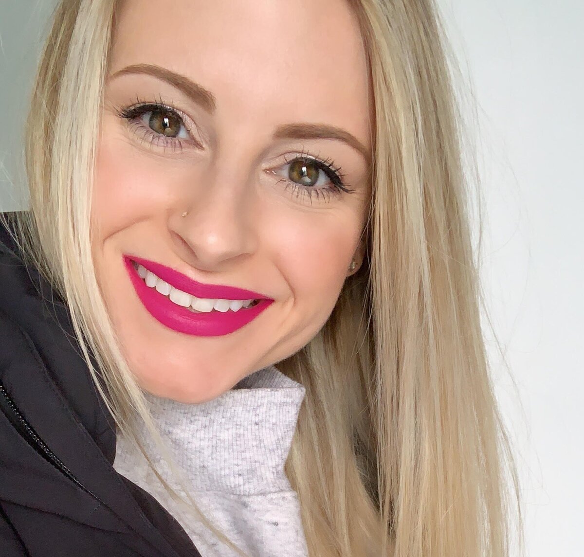 Beautiful girl with white smile