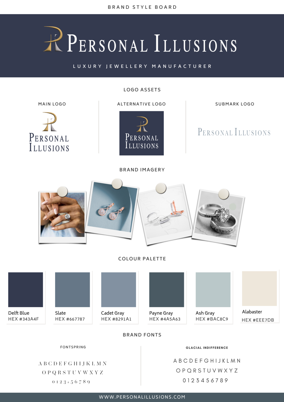 Personal illusions Brand guide