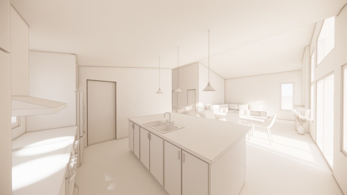 Loki Home Design: Concept Collection, Open Concept Living Area