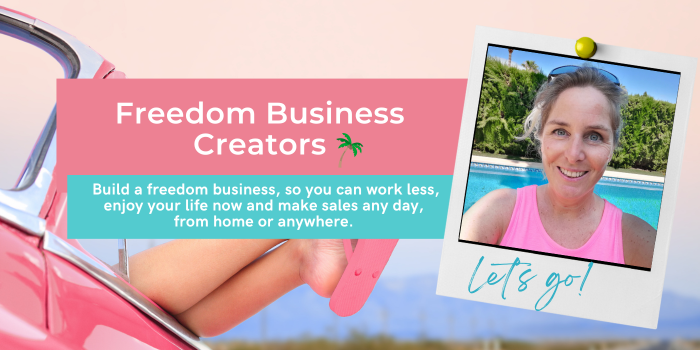 Create passive income and work less with our Freedom Business System.