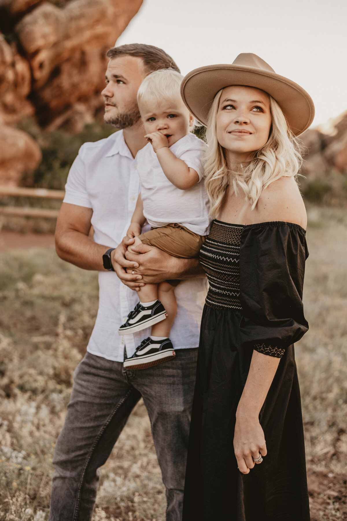 Babies First Vacation: Red Rocks, Morrison Family Portraits