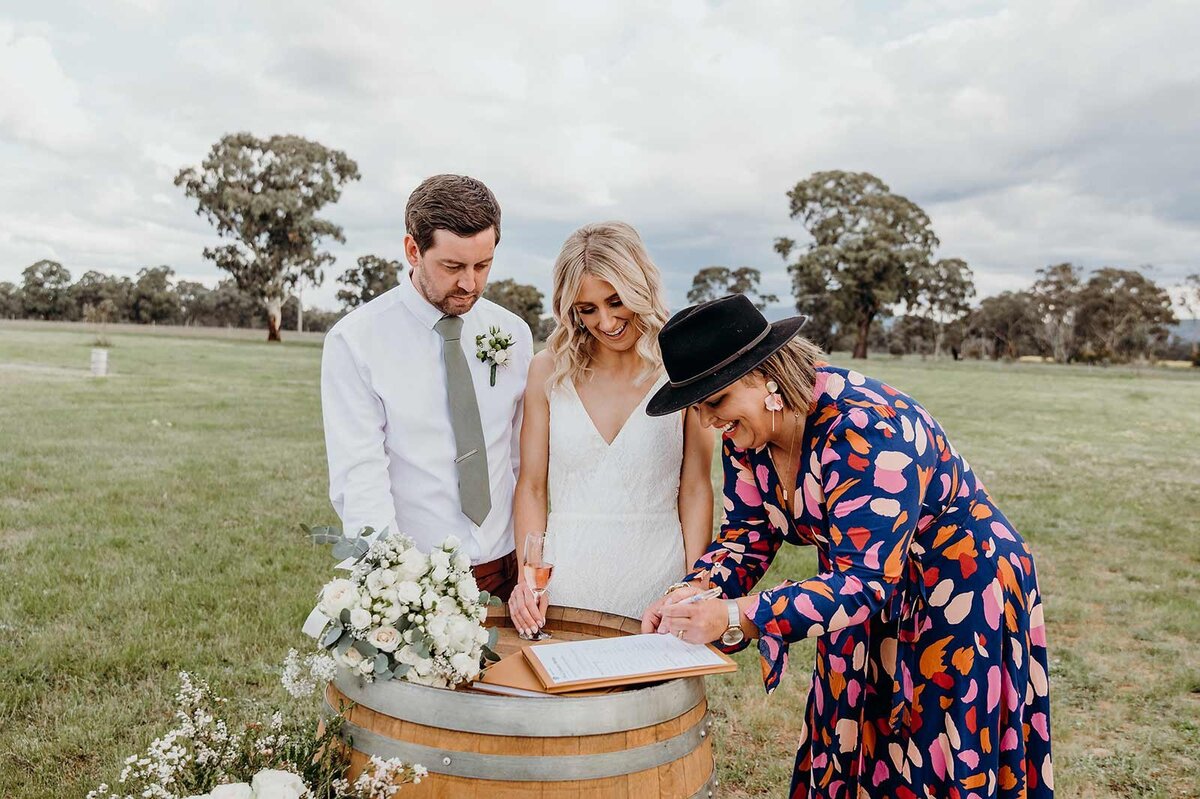 becky barry wedding celebrant