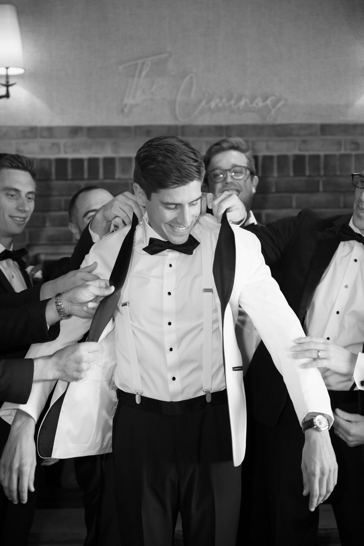 Groom Party Photos by Lisa Blanche Photography