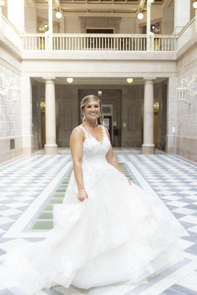 Connecticut bride Rachel Girouard.