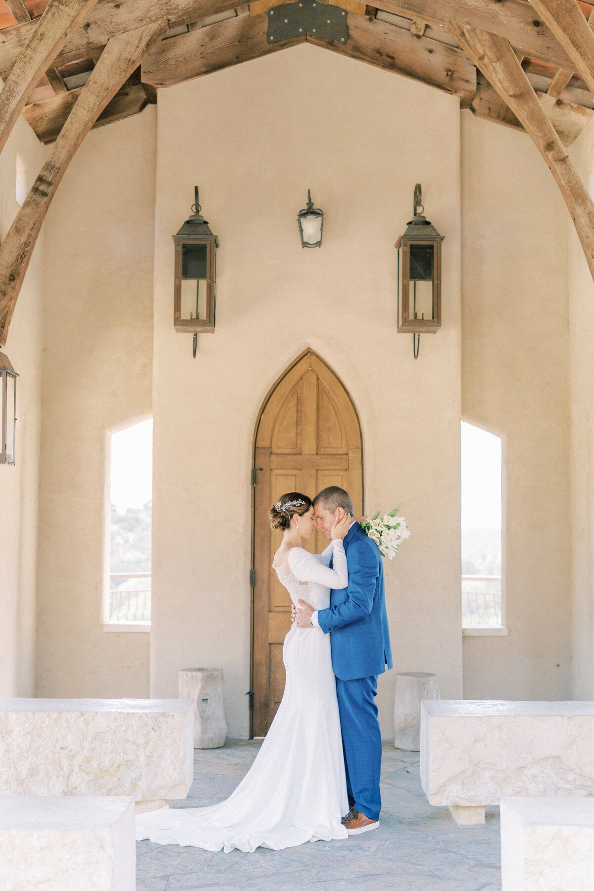 Weeding in Dulcinea Chapel
