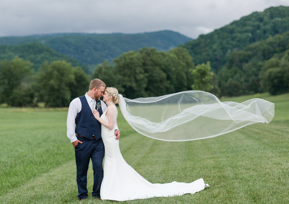 Shades of Blue Rustic Barn Virginia Wedding-153