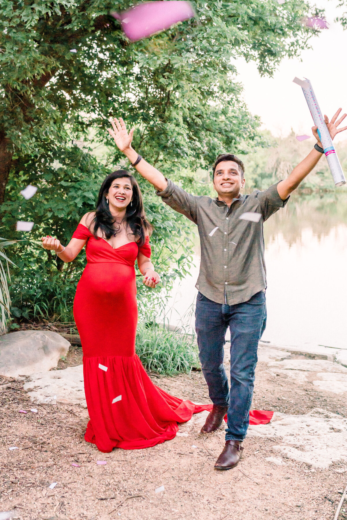 Austin Texas Indian Maternity Photograph