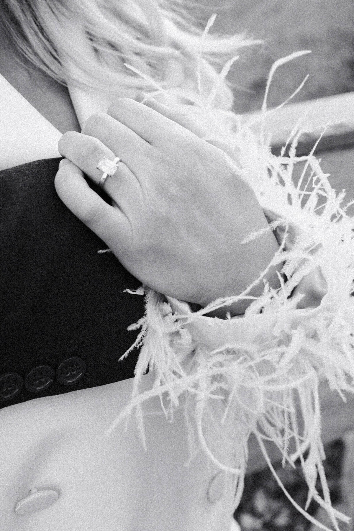 A wedding engagement photo session in Dallas Texas