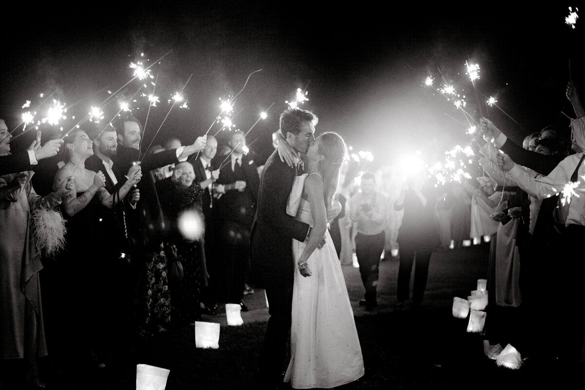 adirondack-mountain-wedding-43-couples-sparkler-exit-jenny-fu-studio