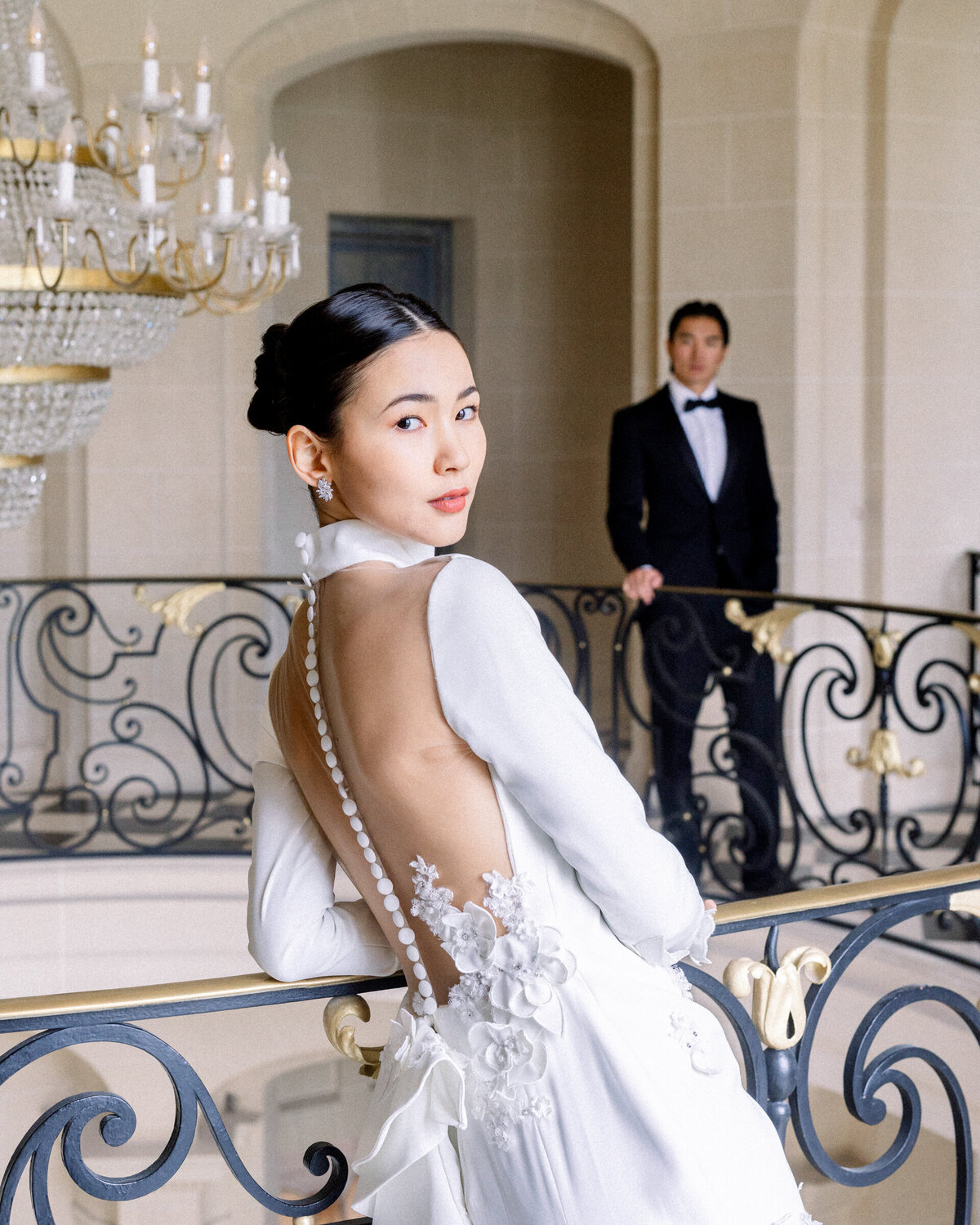 Bride Chateau de Nainville