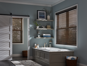 Alta wood blinds stain