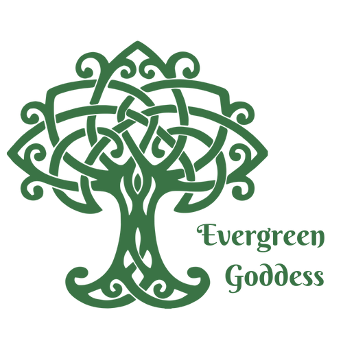 Evergreen Goddess Logo - sice-by-side - green(2)