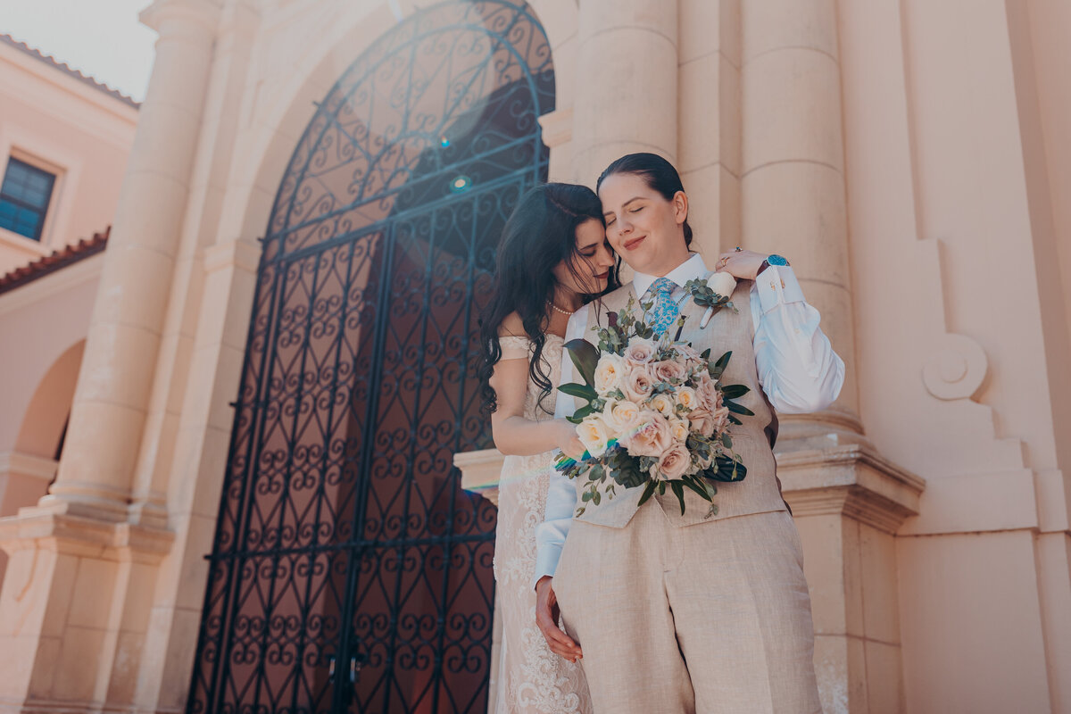 sarasota courthouse elopement | sarasota courthouse wedding | downtown sarasota_