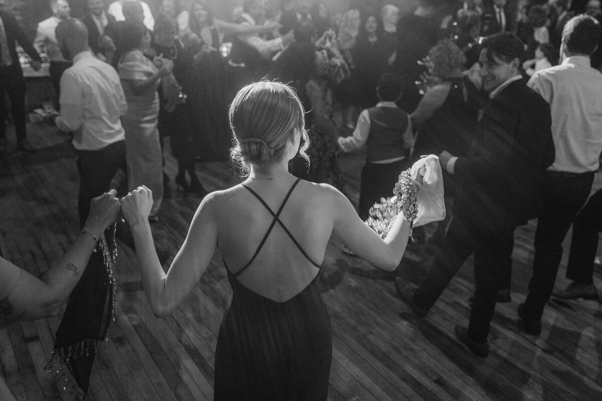 guests dance during city winery reception