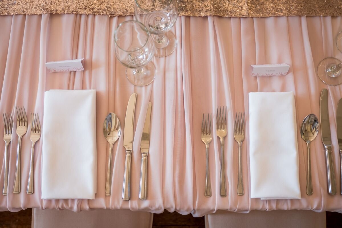 Pink and ivory wedding Prestwold (9)