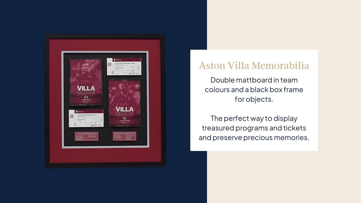 2. Aston Villa Memorabilia