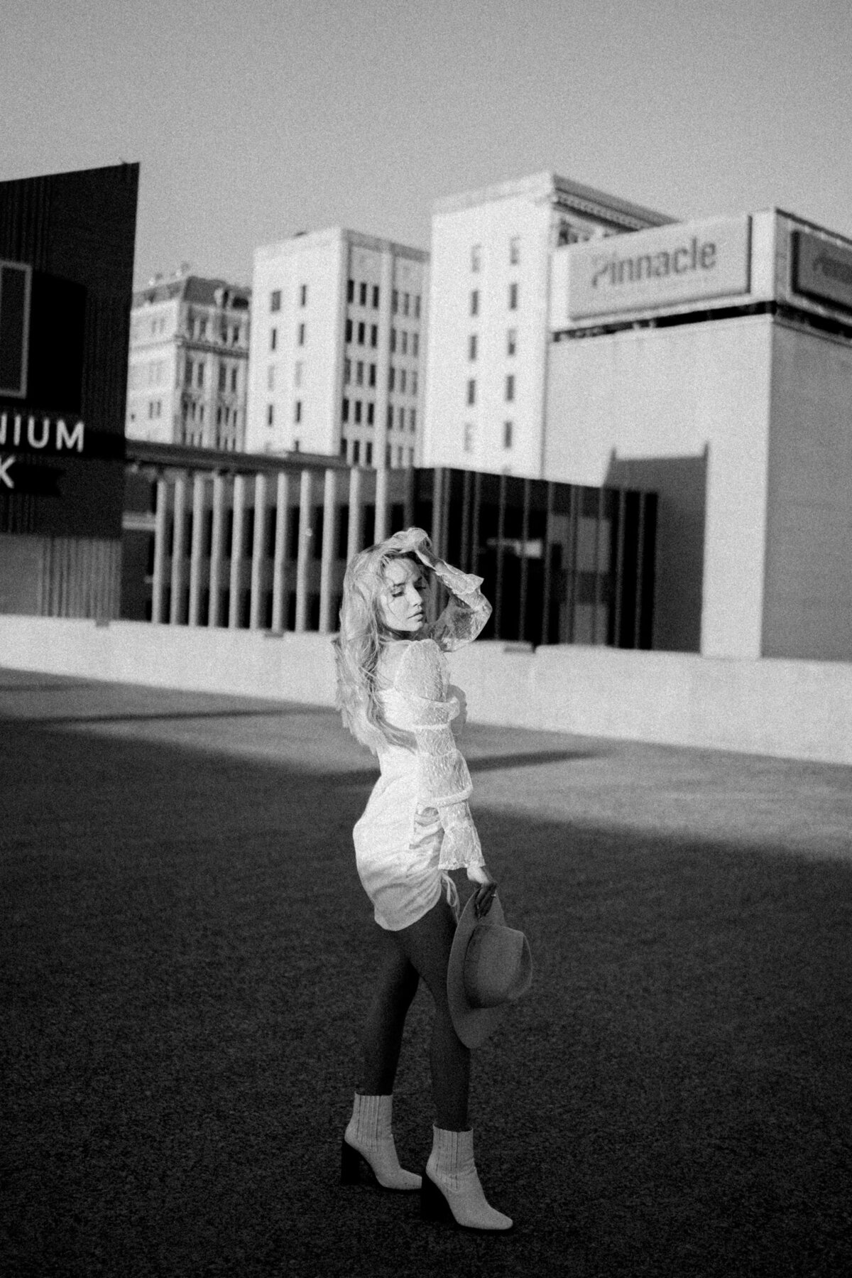 Portait session in downtown Chattanooga, Tennessee