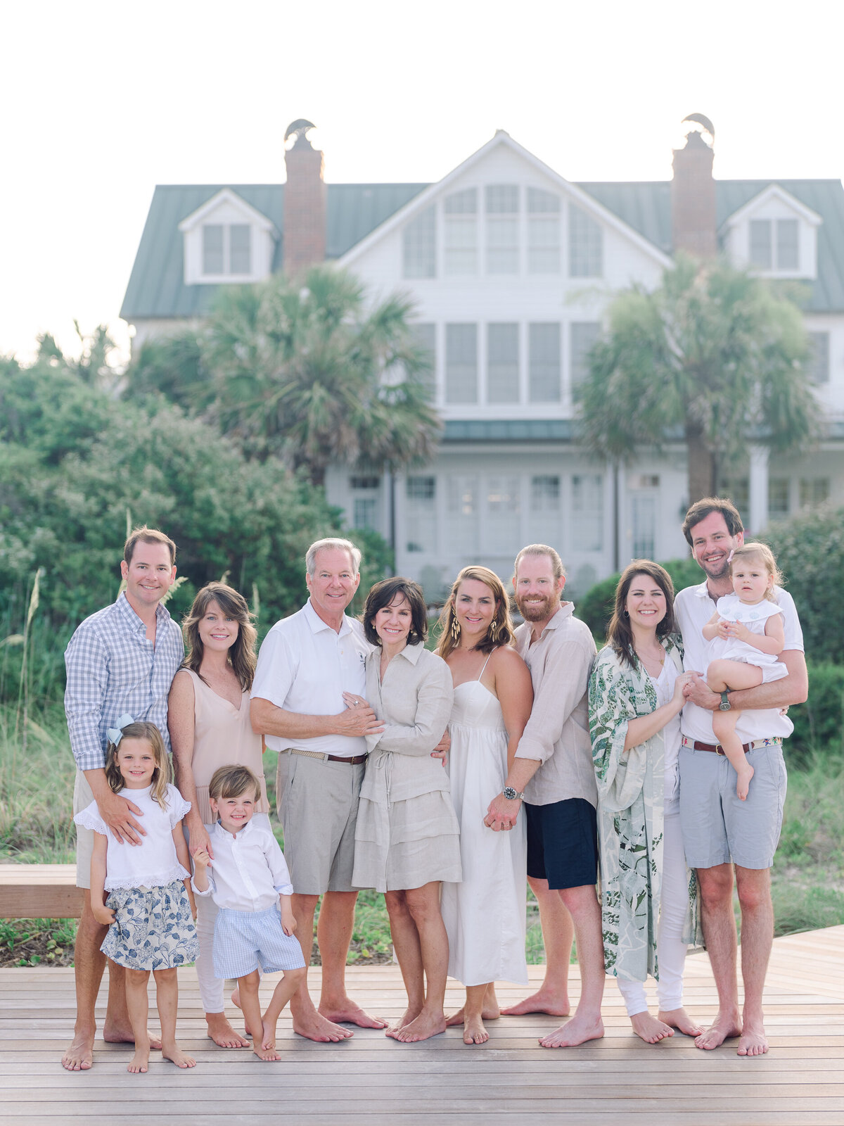 Debordieu Colony Beach Family Portraits with Children -2