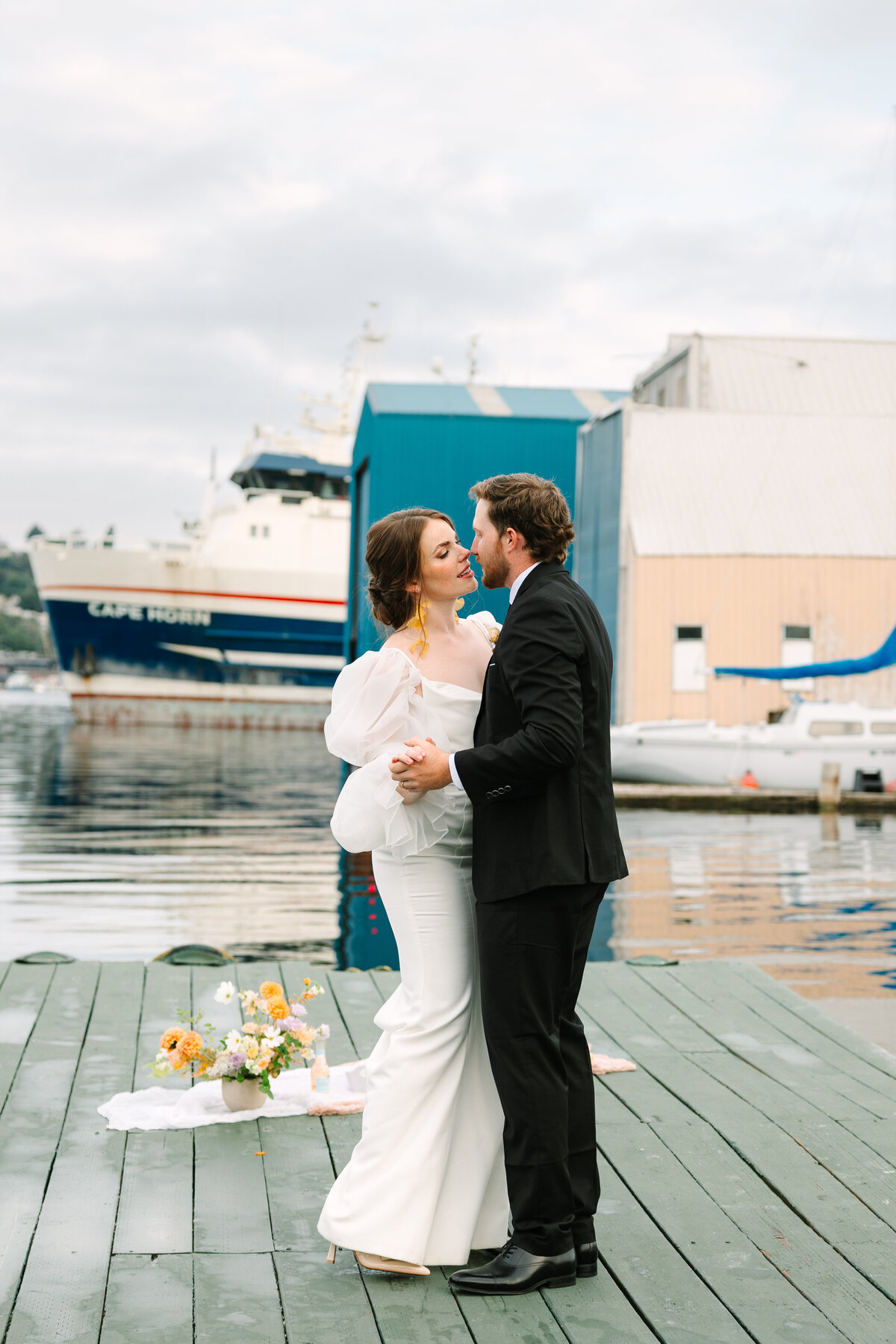 Tricia + Daniel Seaplane 37
