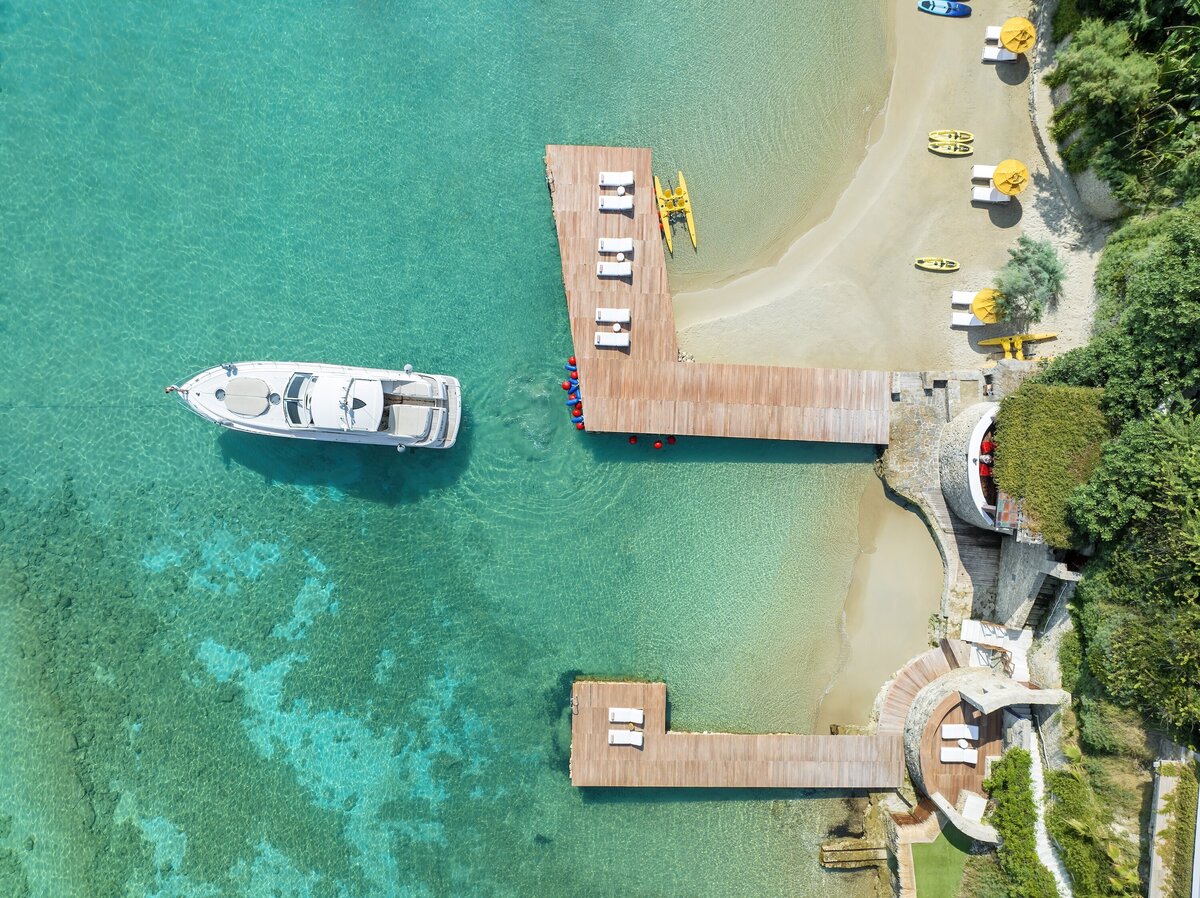 Waterstone - Porto Zante Villas & Spa - Zakynthos - Luxury Boutique Hotel - 02 - Private Sandy Beach - DJI_0839_JD (1)