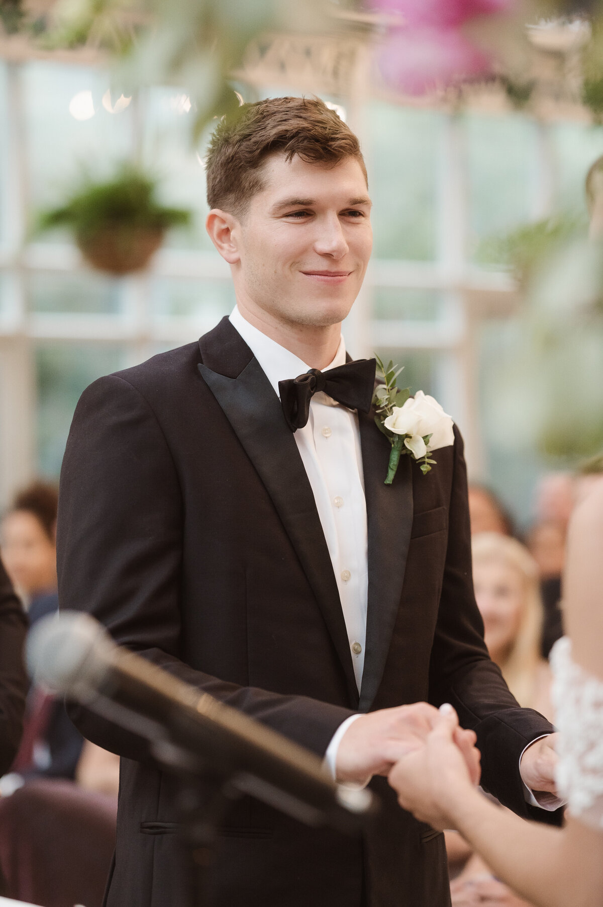 dreamy wedding photos at the madison hotel conservatory NJ