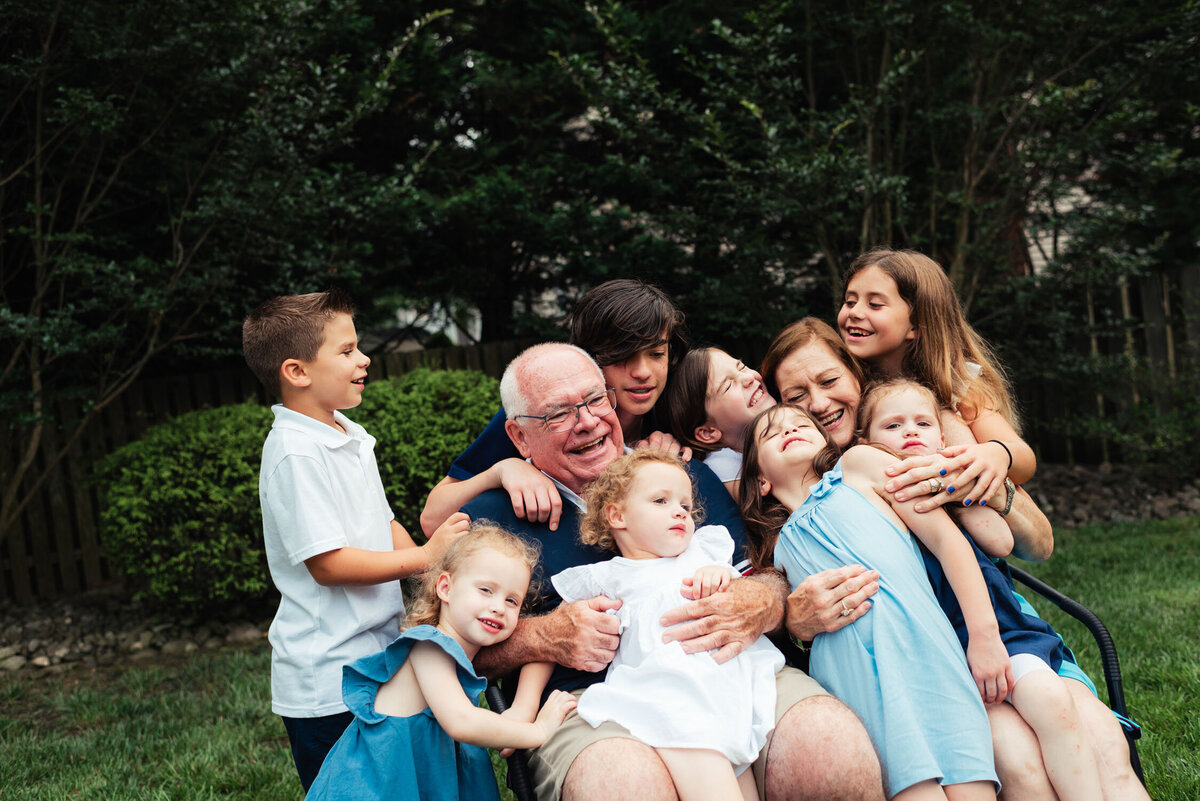 Erway Summer Large Family Session, At Home, Plainsboro NJ, Nichole Tippin Photography-73