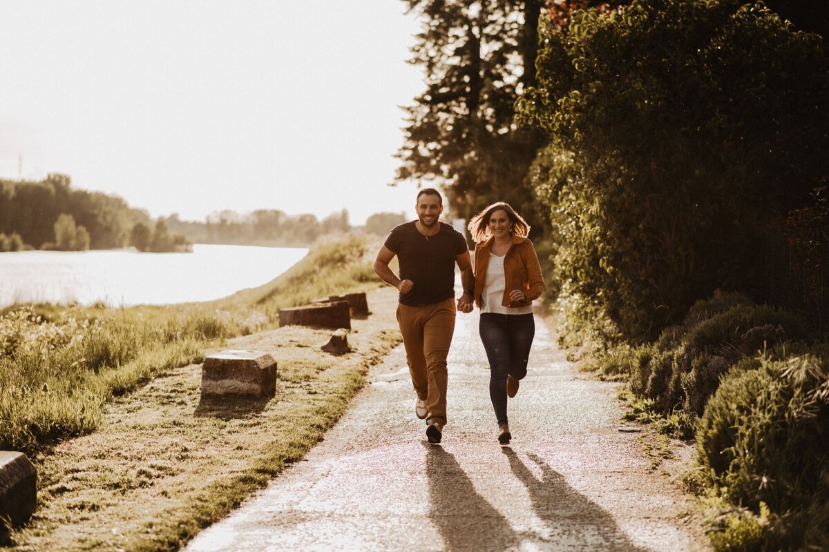 Engagement photos France