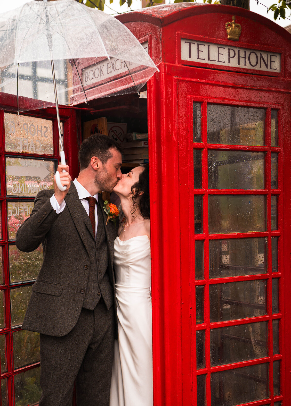 EMMA AND DAN TELEPHONE BOX
