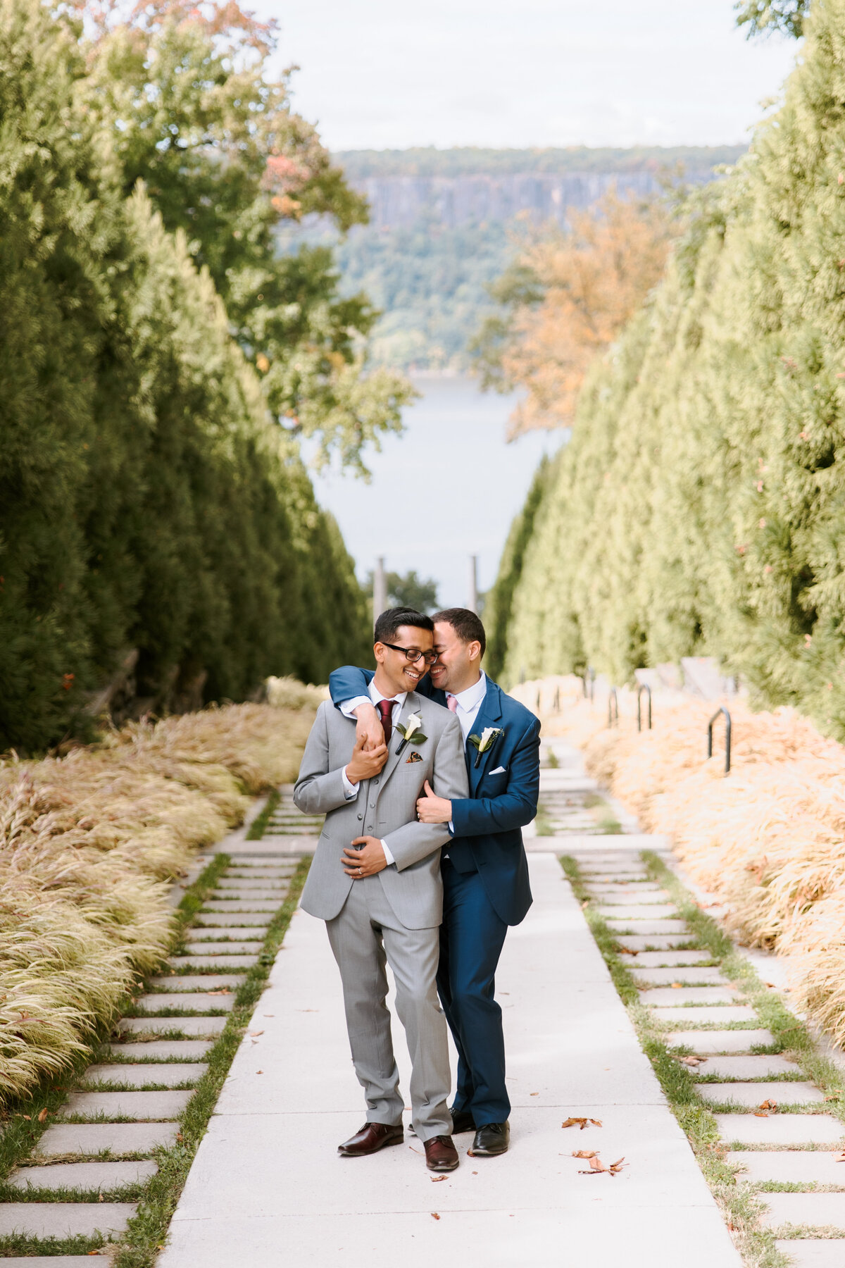 Mehul & Stefan - Rezdora NYC Untermyer Gardens - Intimate Wedding Previews 054