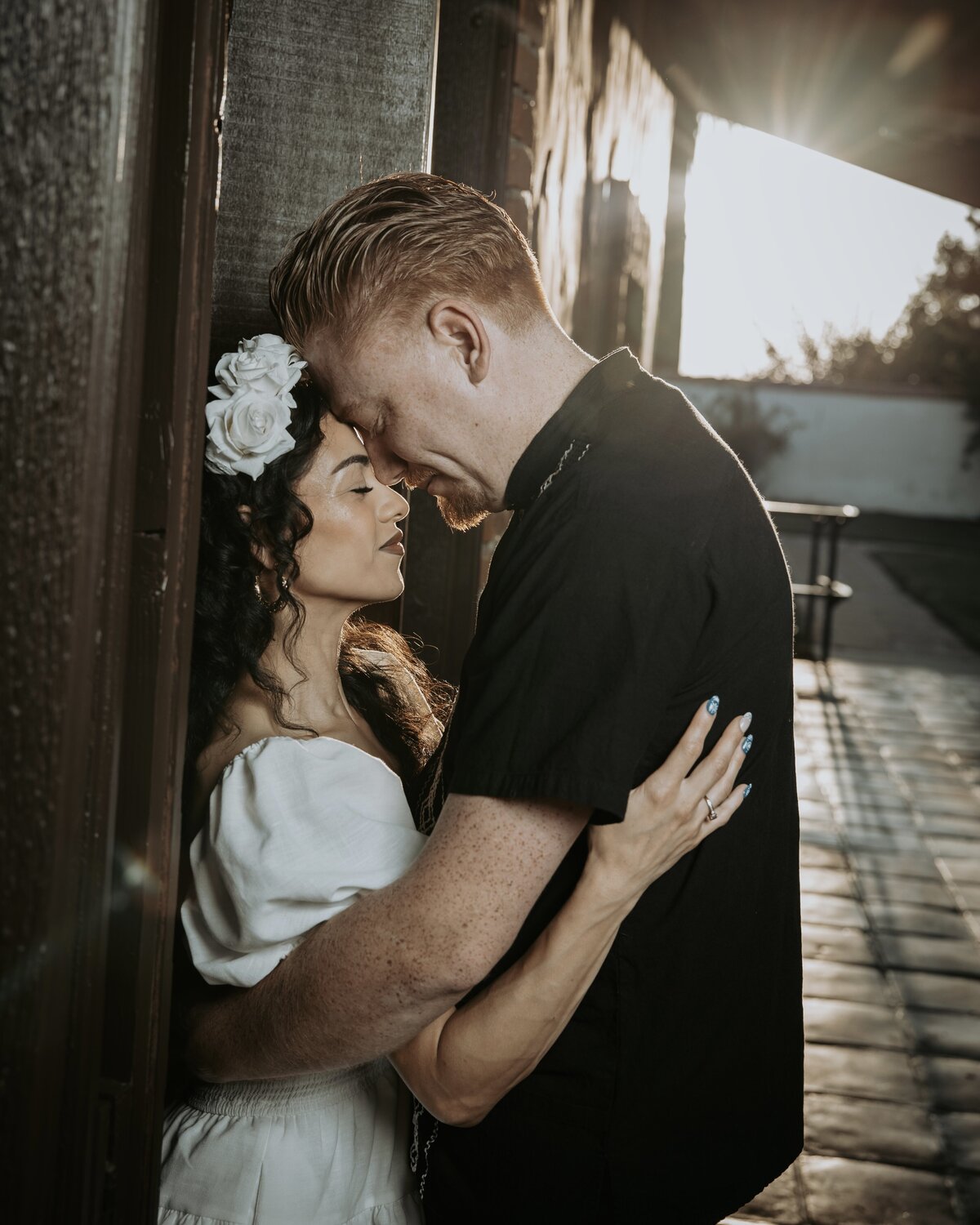 Redlands Emotional Sunset Portrait