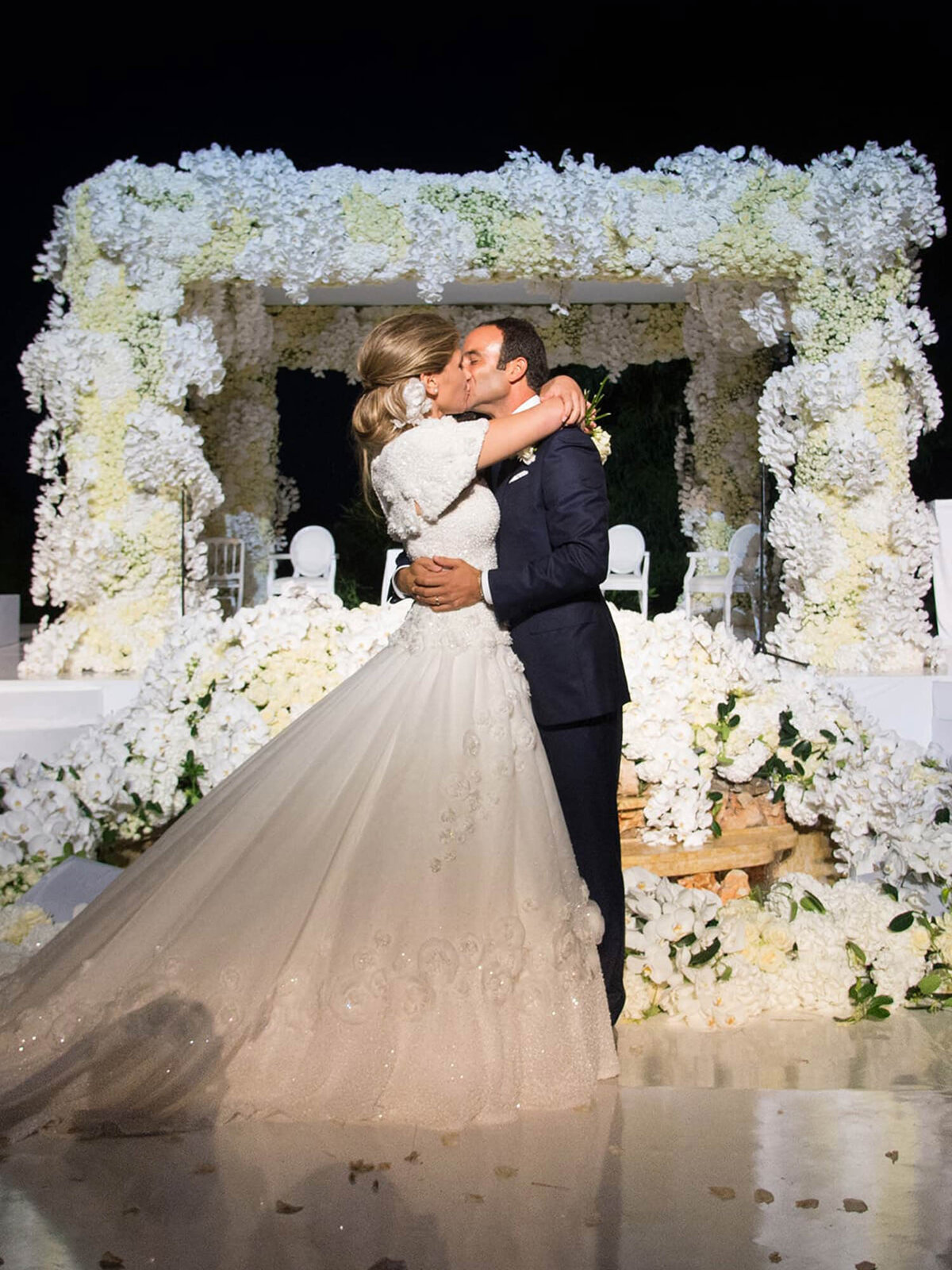 French Riviera Wedding Reception at Grand-Hotel du Cap-Ferrat by Alejandra Poupel 49