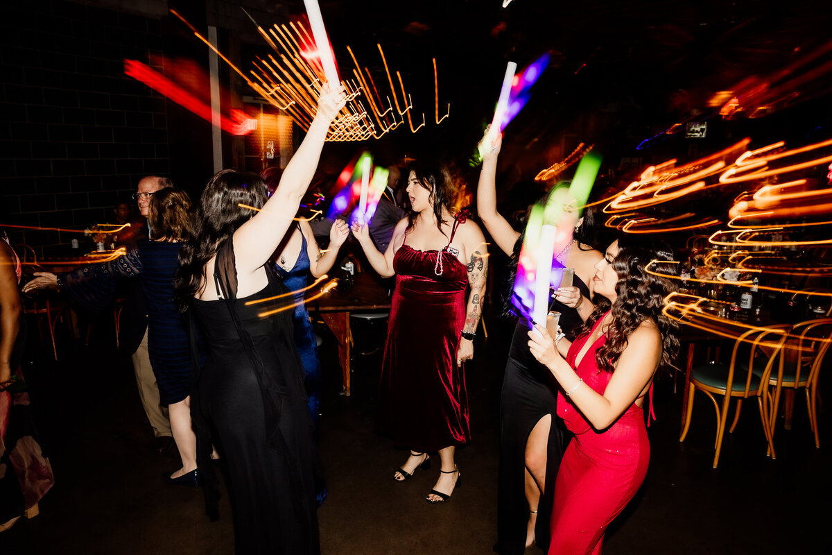 Archer Inspired Photography - Christina and Jake Wedding - Smog Shoppe Los Angeles - Dance Floor-31