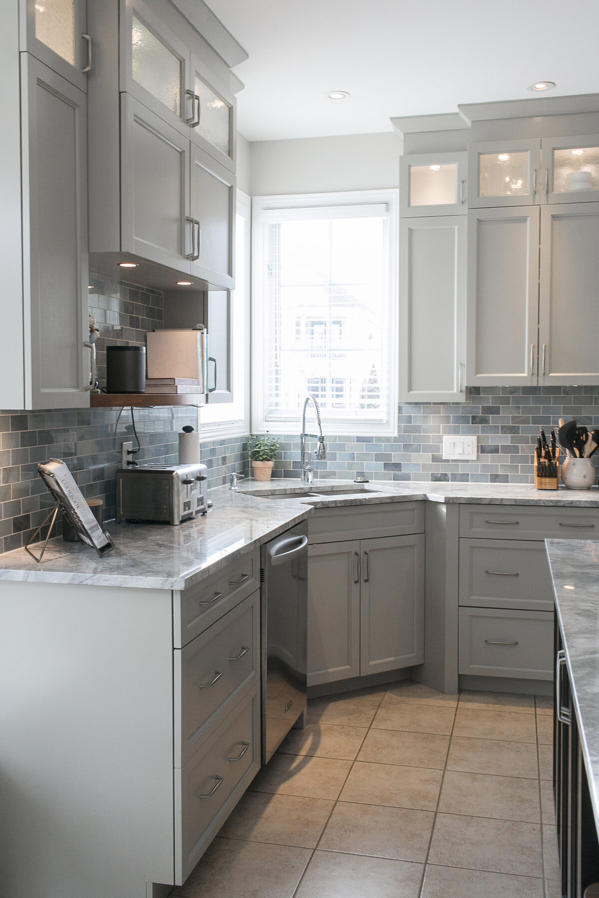 Transitional Marble Moonstone Kitchen (29)