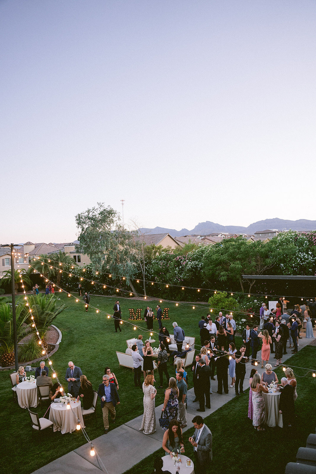 Soft and Romantic Wedding at Lotus House in Las Vegas - 57
