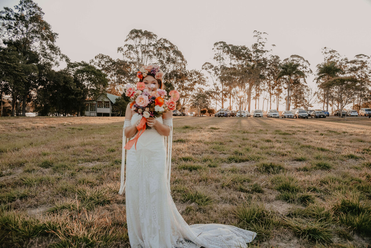 Relaxed and fun country wedding The Rocks Sunshine Coast