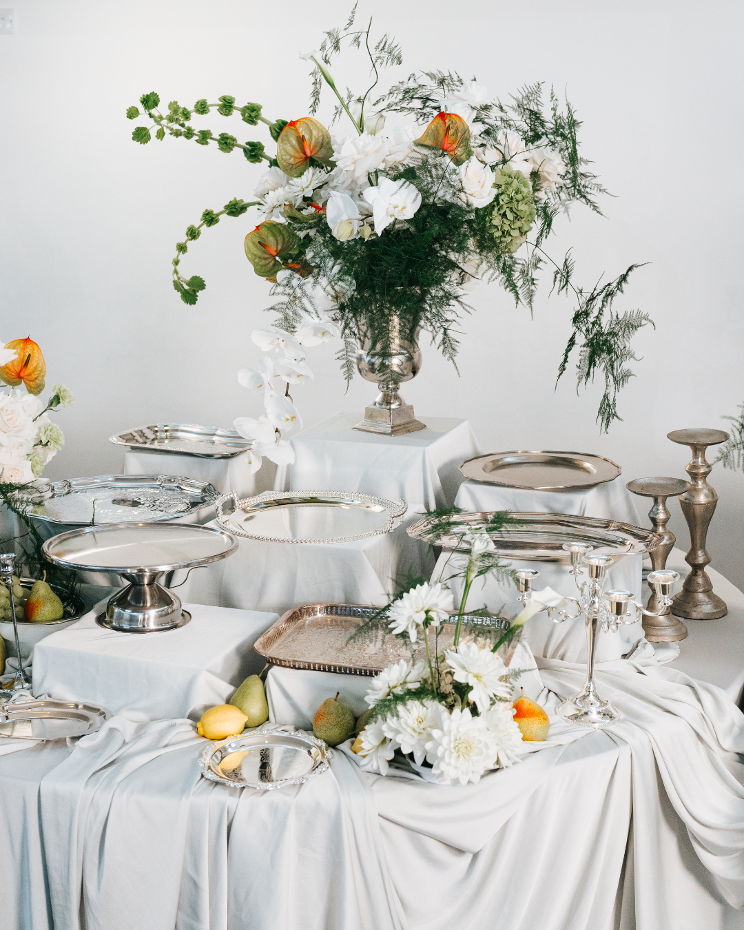 Event food styling and catering setup in London by Nouré & Co