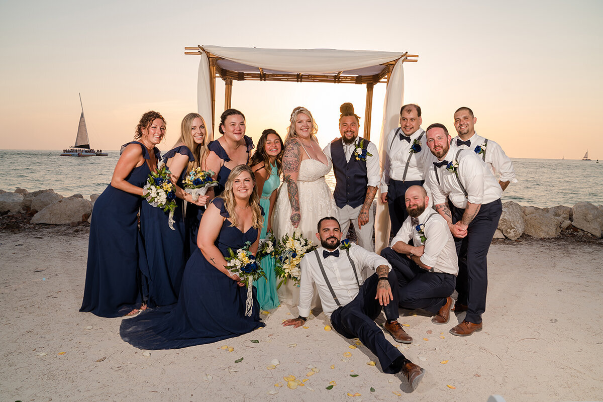 Sanchez Key West Beach Wedding-2014