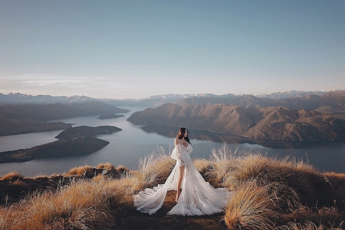 Helicopter Wedding, Coromandel Peak, Wanaka.