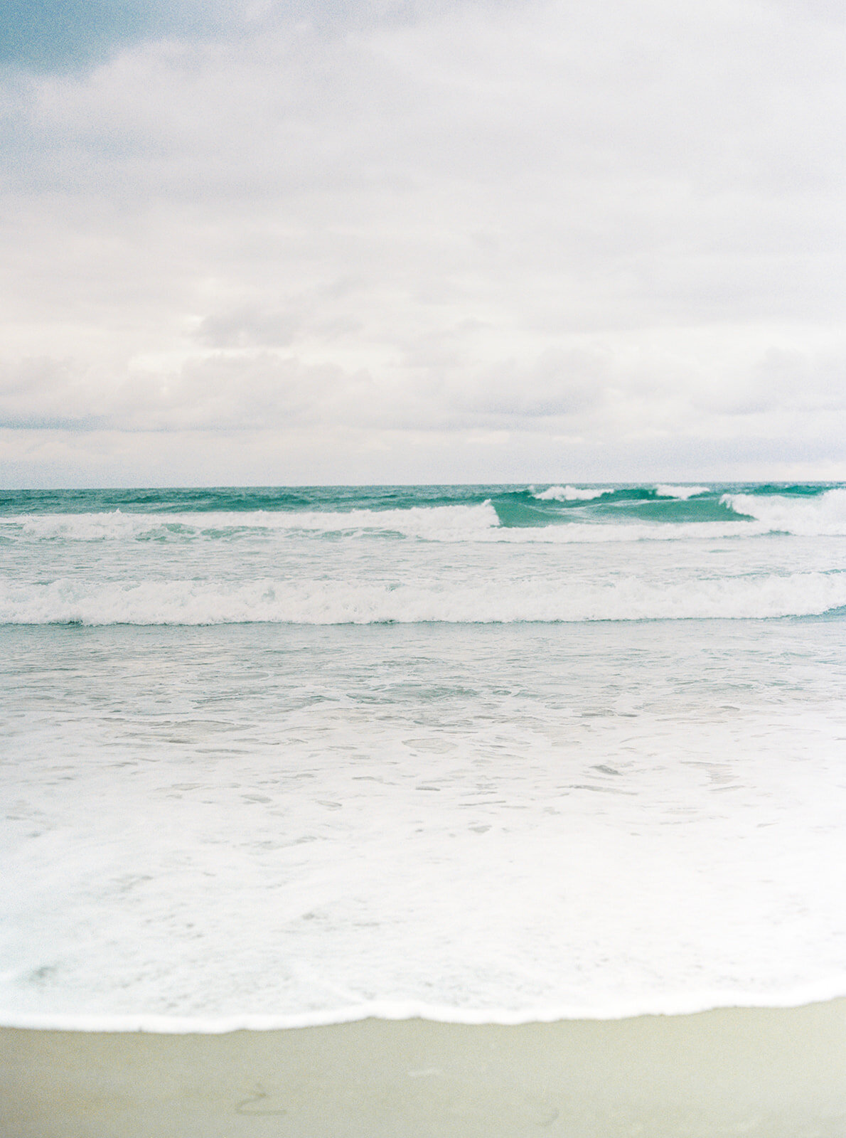 beach engagement photography 