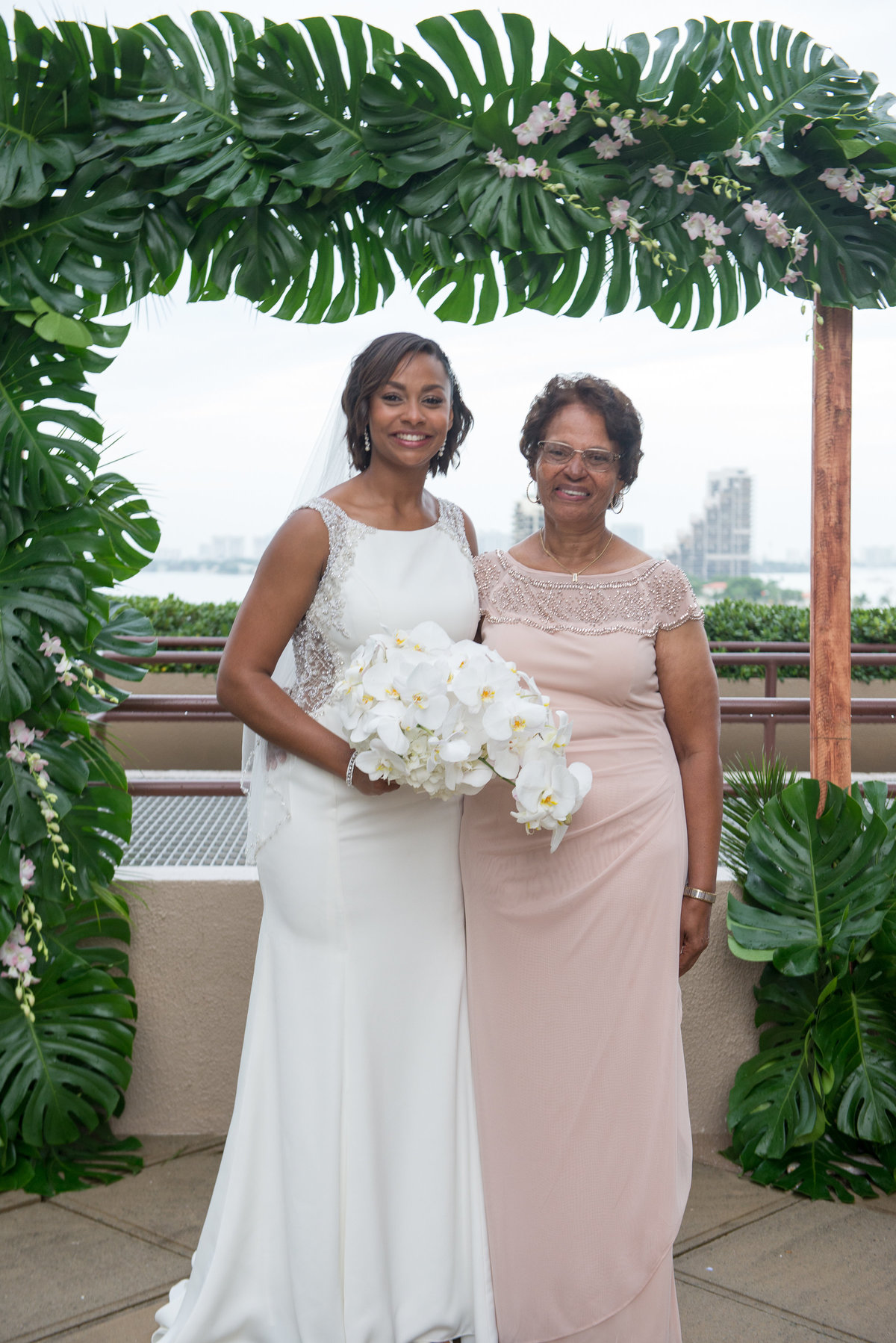 NFL Miami Dolphins Brandon Radcliff ShaKyra Radcliff Briza on the Bay Wedding Andrea Arostegui Photography-178